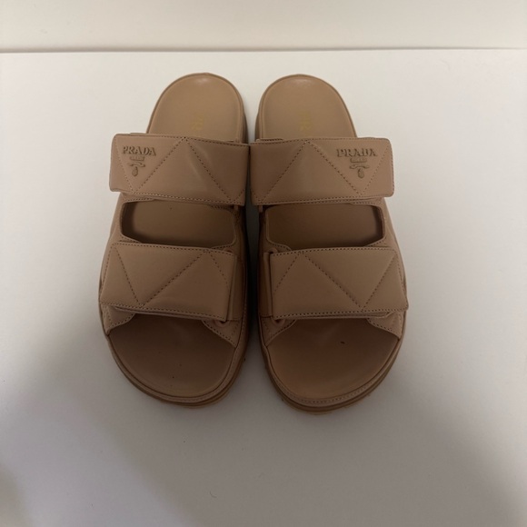 Prada Padded nappa leather slides - Picture 2 of 5